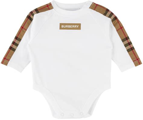 burberry baby pajamas|burberry bodysuit women's.